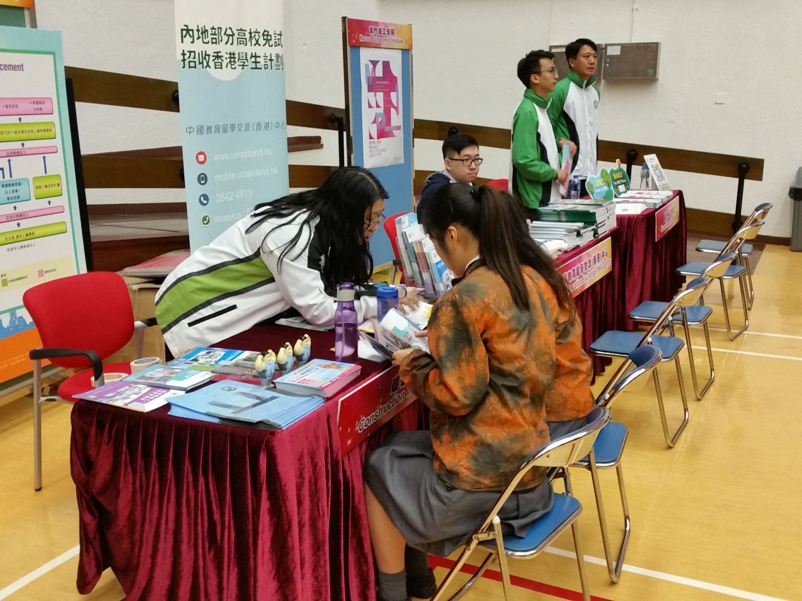 Careers Expo at Caritas Chai Wan Marden Foundation Secondary School