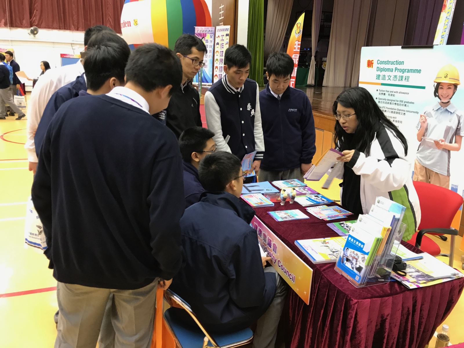 Careers Expo at Caritas Chai Wan Marden Foundation Secondary School
