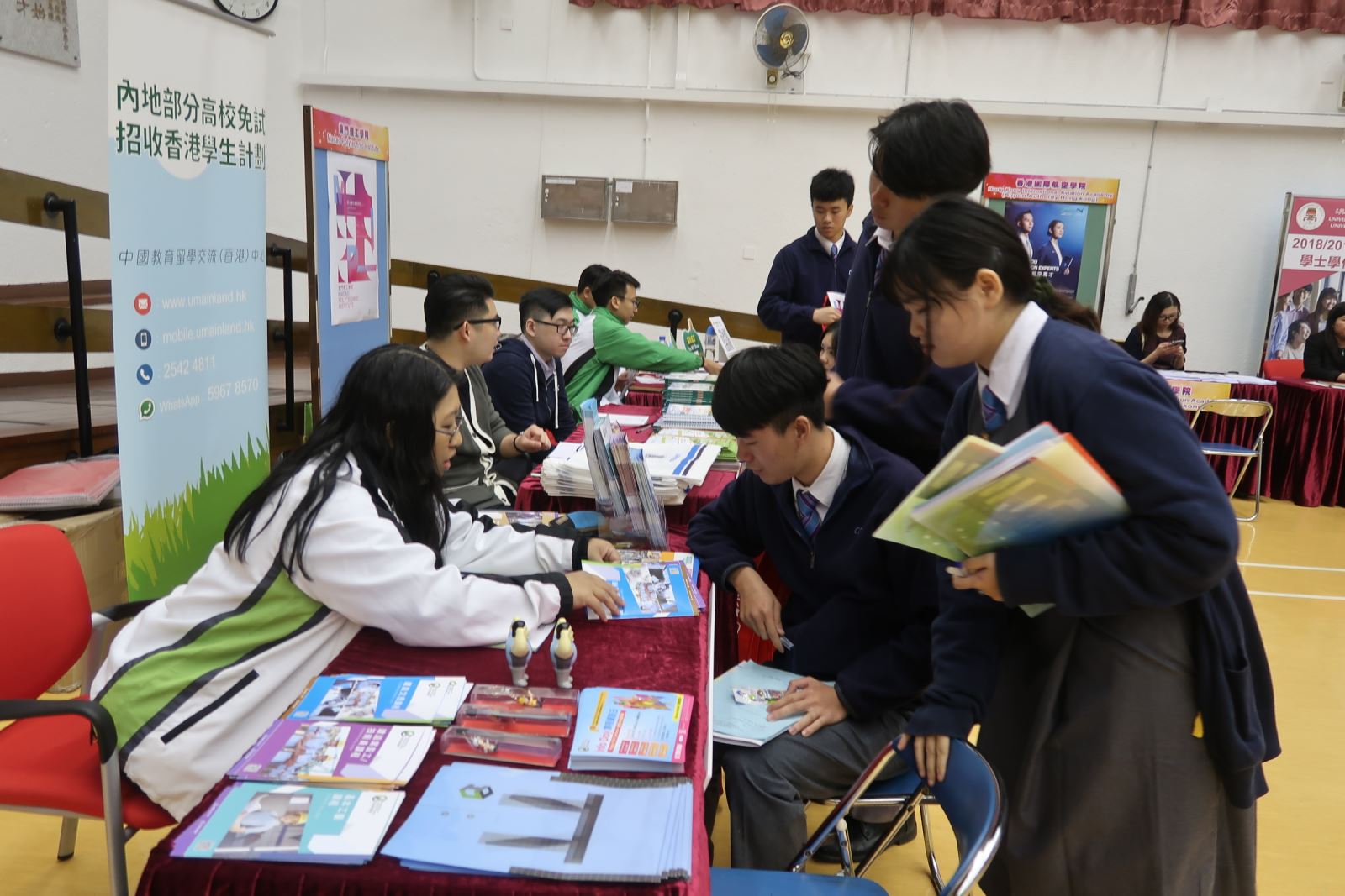 Careers Expo at Caritas Chai Wan Marden Foundation Secondary School