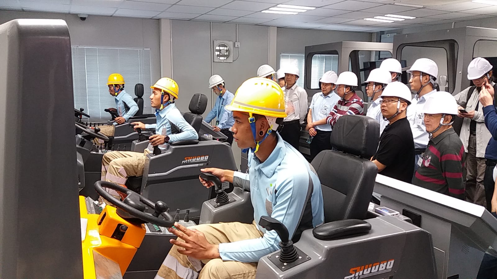 深圳市建築產業化協會參觀大埔訓練場