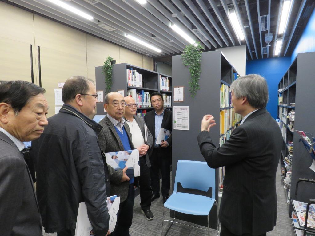 The Hong Kong Registered Contractors Association visits HKIC Kowloon Bay Campus