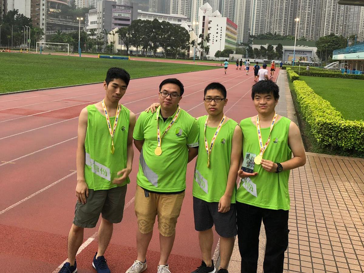 學生參與「敢跑慈善籌款賽」勇奪佳績
