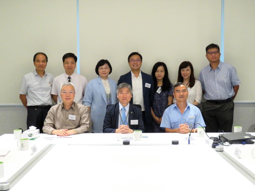 九龍樂善堂校長到訪香港建造學院
