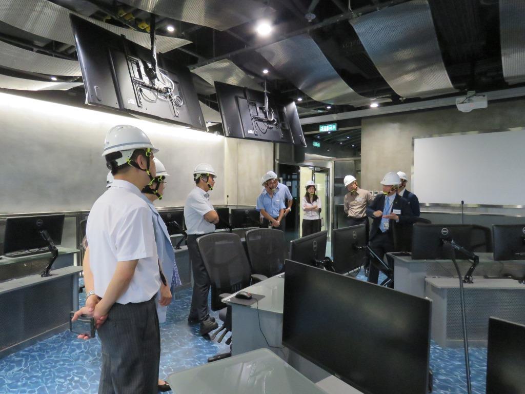 九龍樂善堂校長到訪香港建造學院