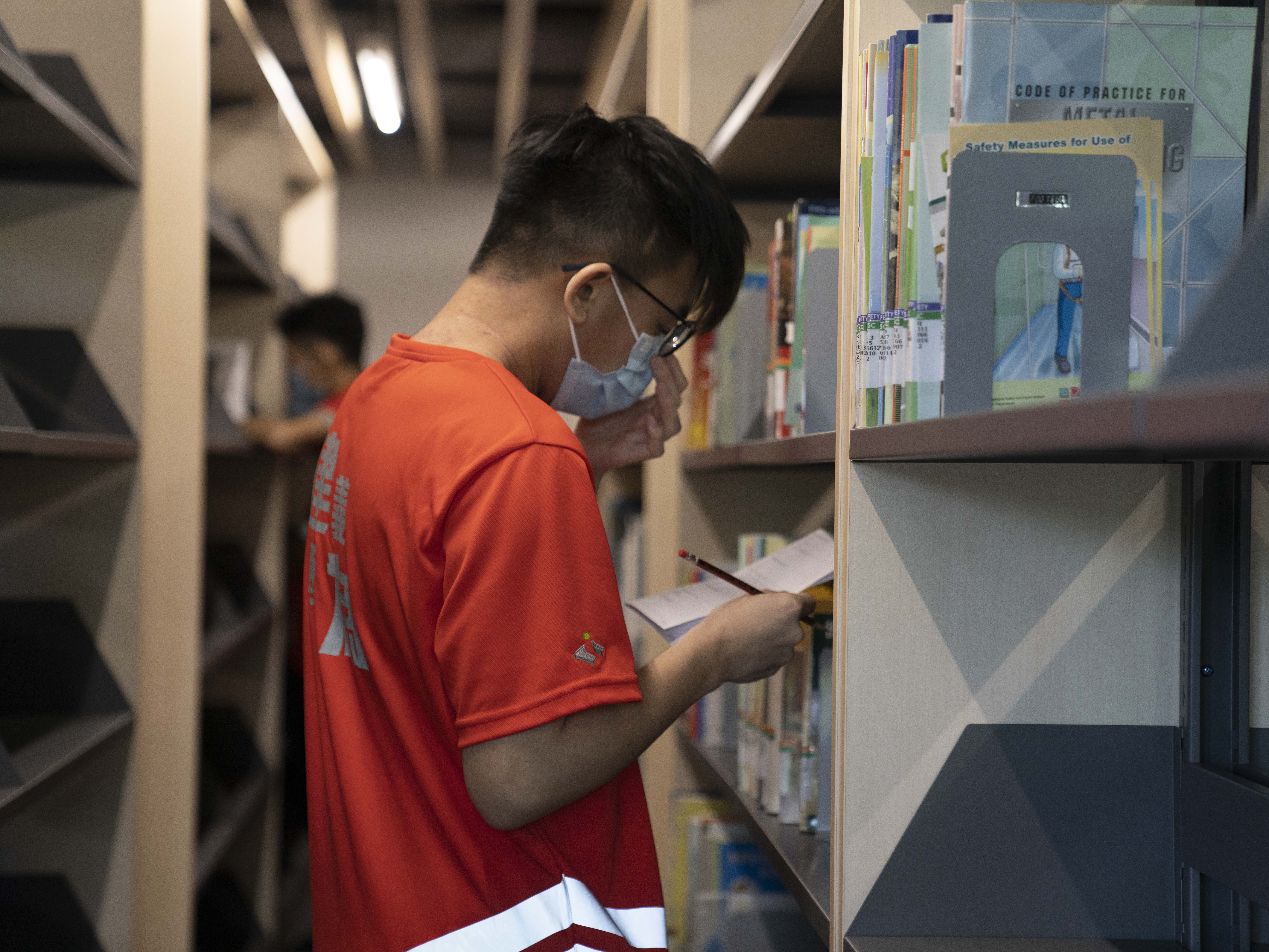 學生發展迎新週–體能訓練及學習資源中心簡介活動
