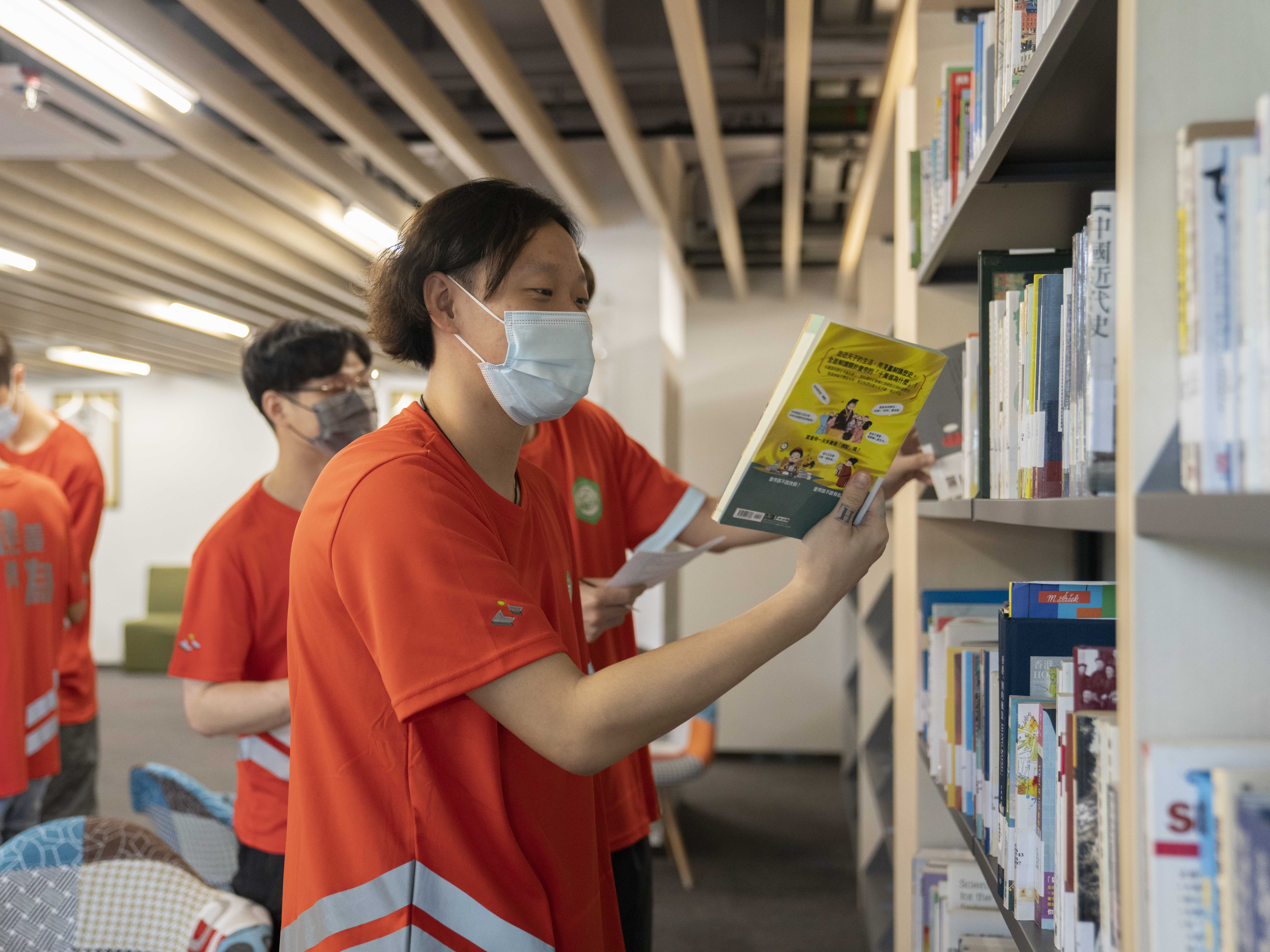 學生發展迎新週–體能訓練及學習資源中心簡介活動