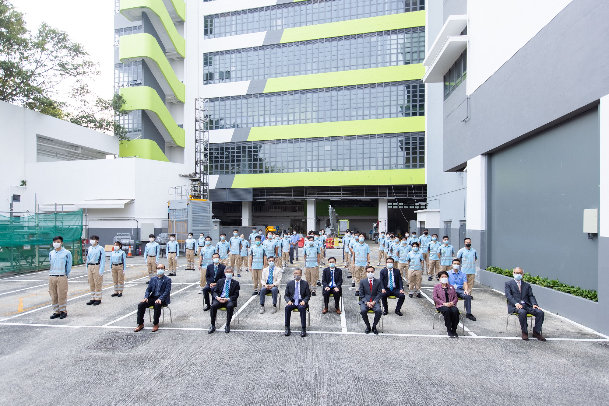 香港建造學院慶祝中華人民共和國國慶日升旗儀式