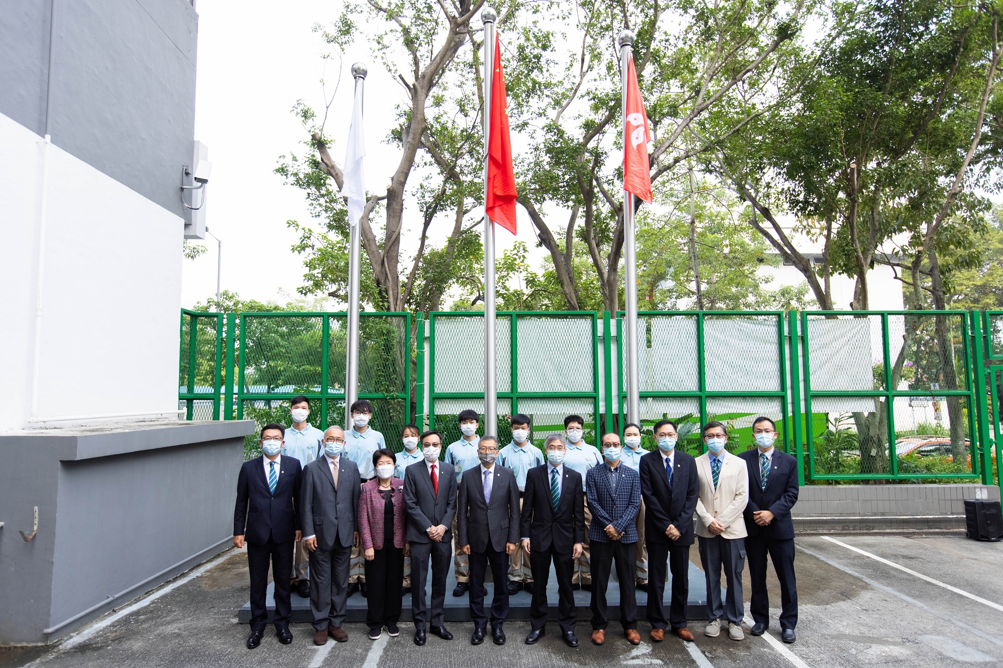 香港建造學院慶祝中華人民共和國國慶日升旗儀式