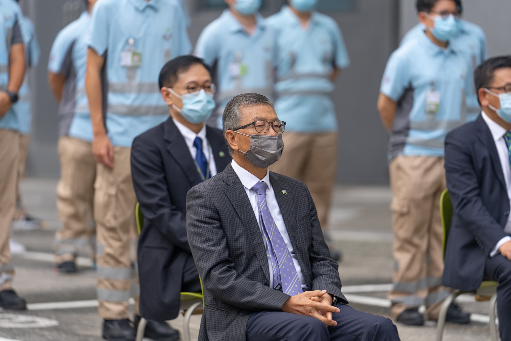 香港建造學院慶祝中華人民共和國國慶日升旗儀式