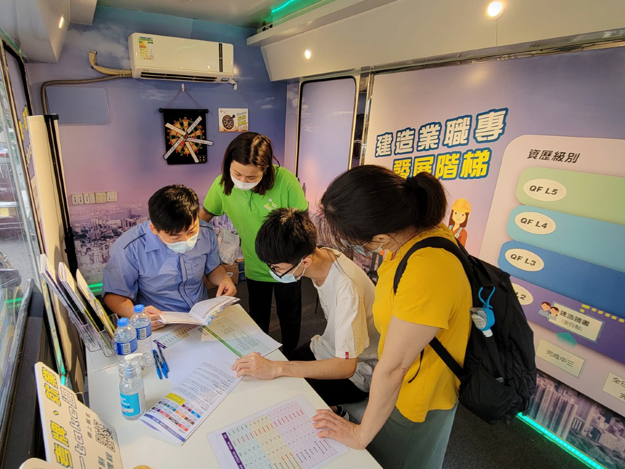 香港建造學院流動招生車