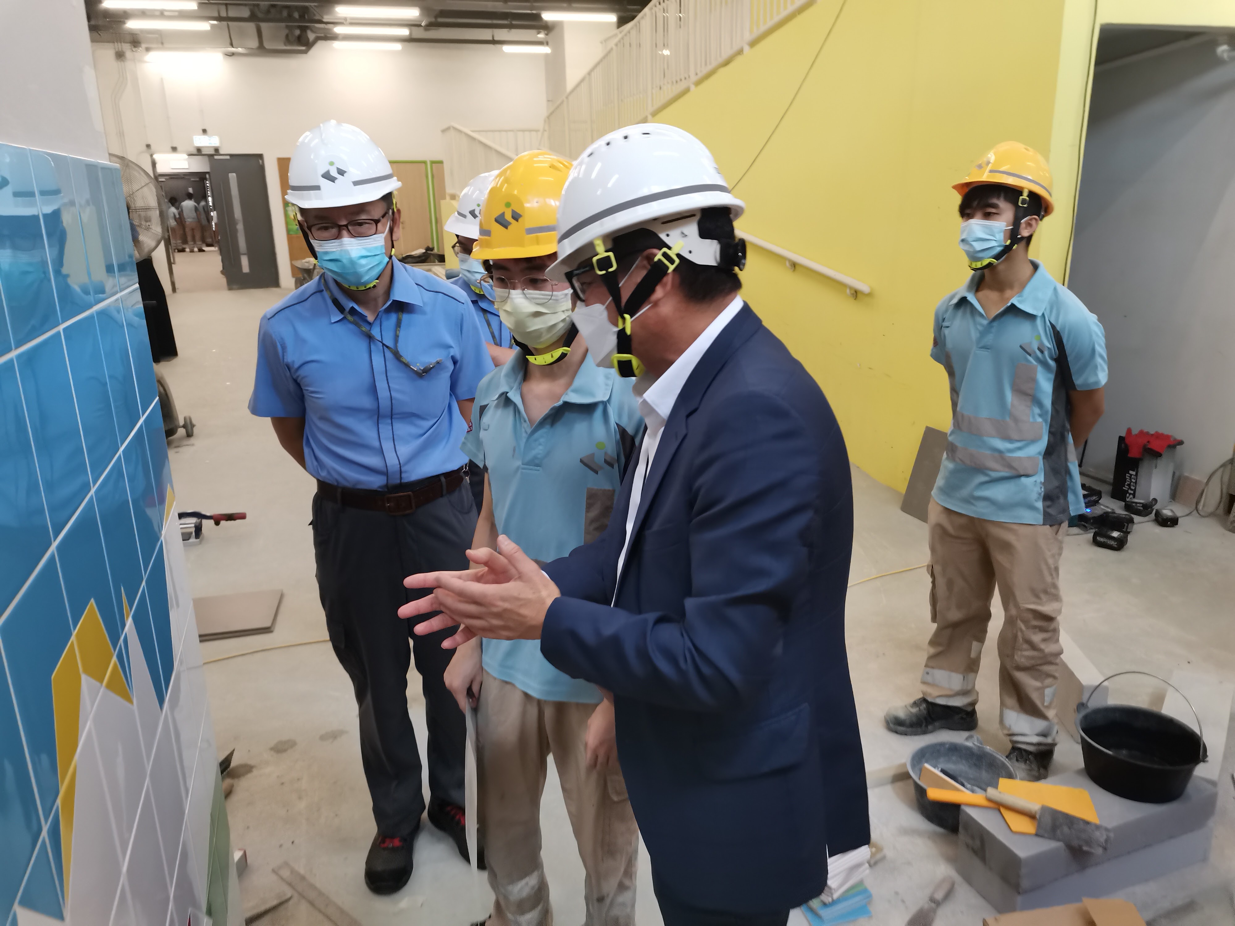 世界技能大赛选手打气活动