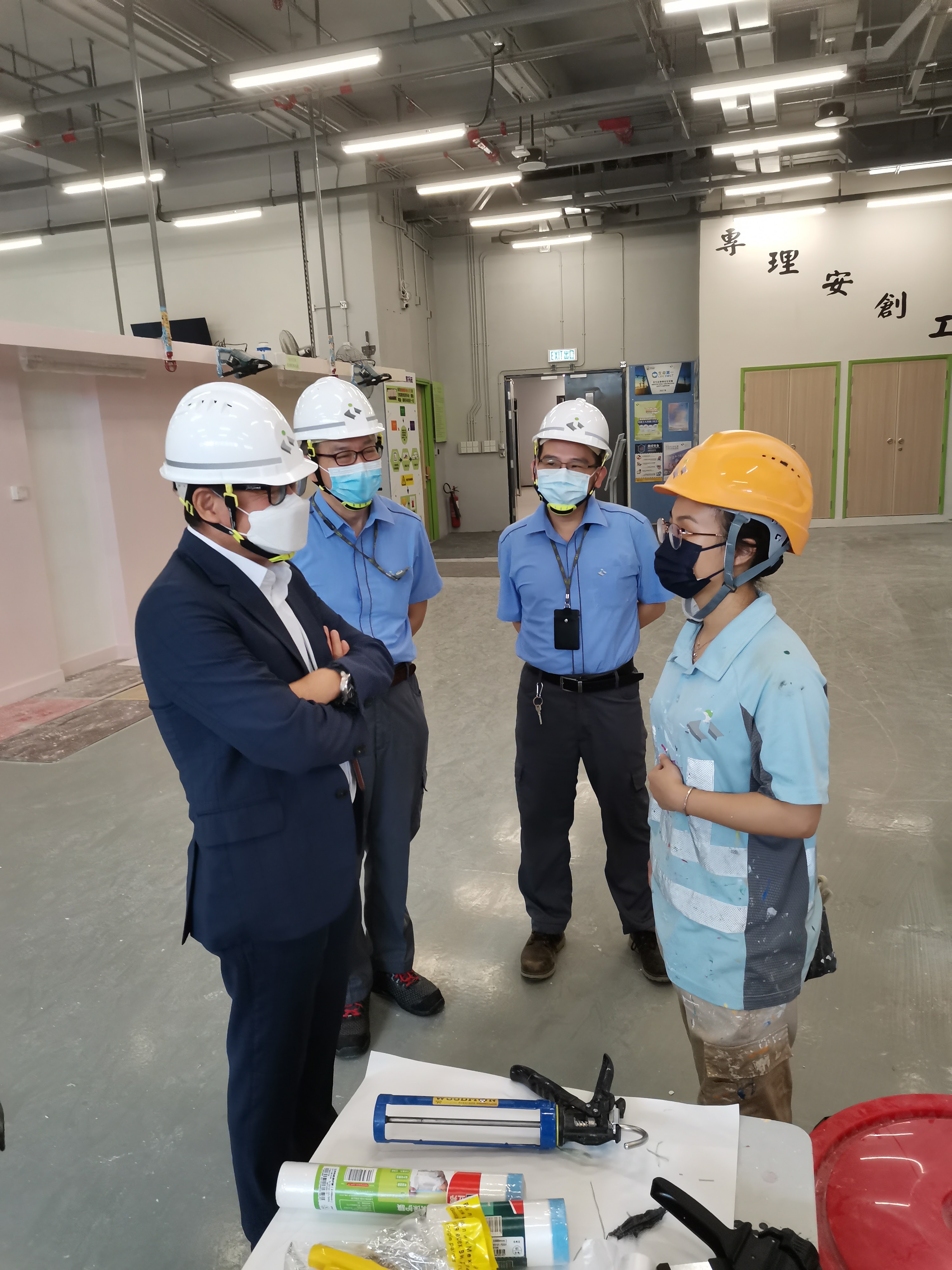 世界技能大赛选手打气活动