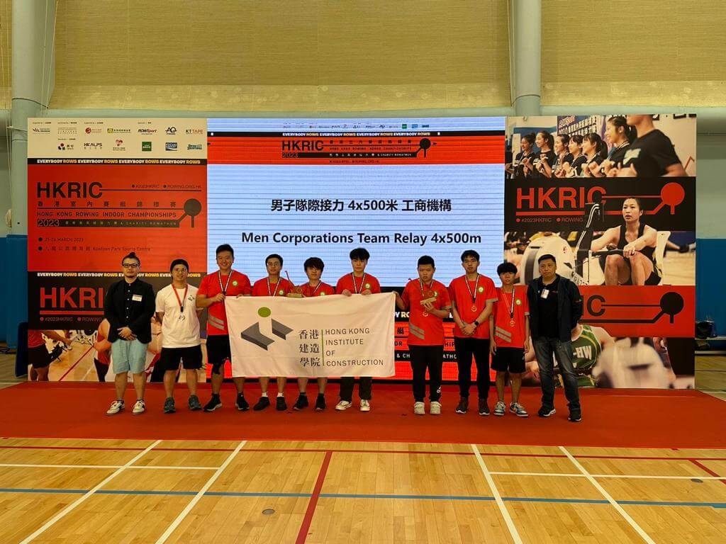 上水院校室內賽艇隊於香港室內划艇錦標賽2023勇奪佳績