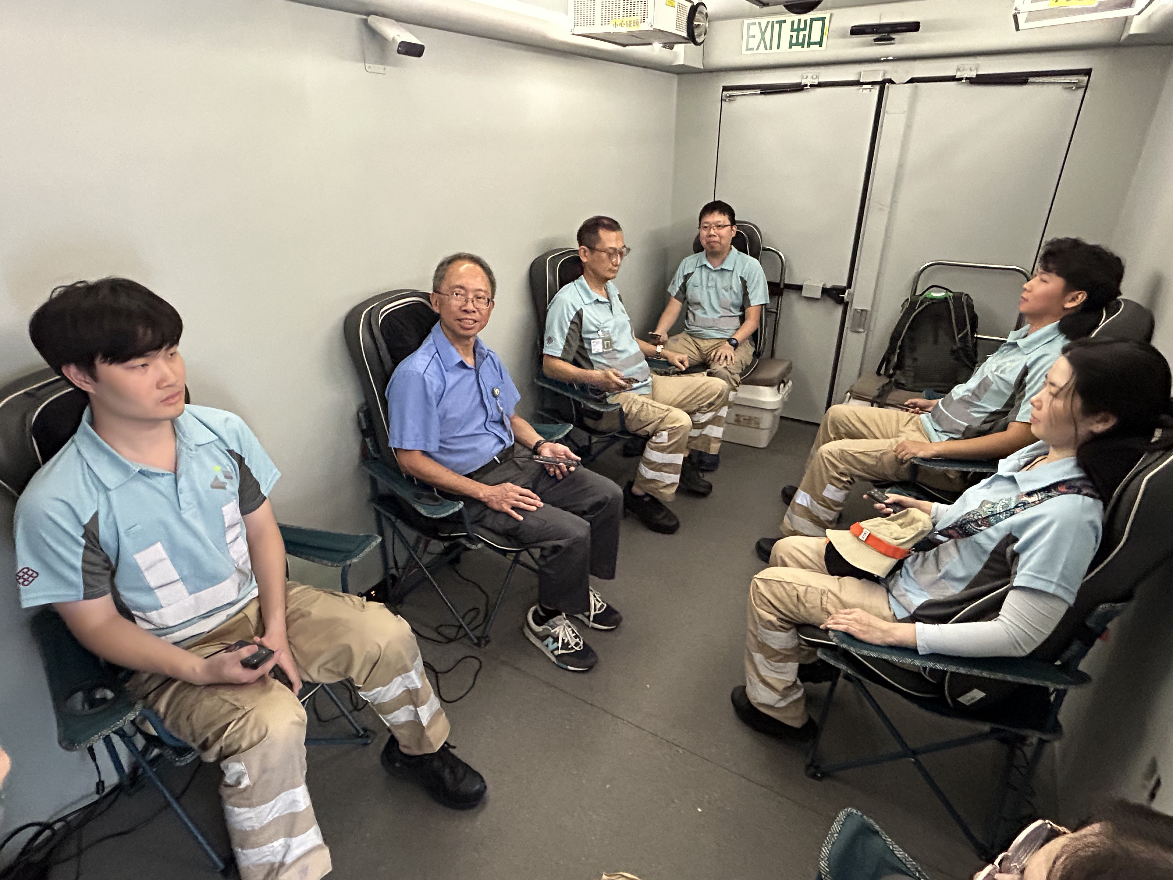 「精神健康流動宣傳車」午間活動