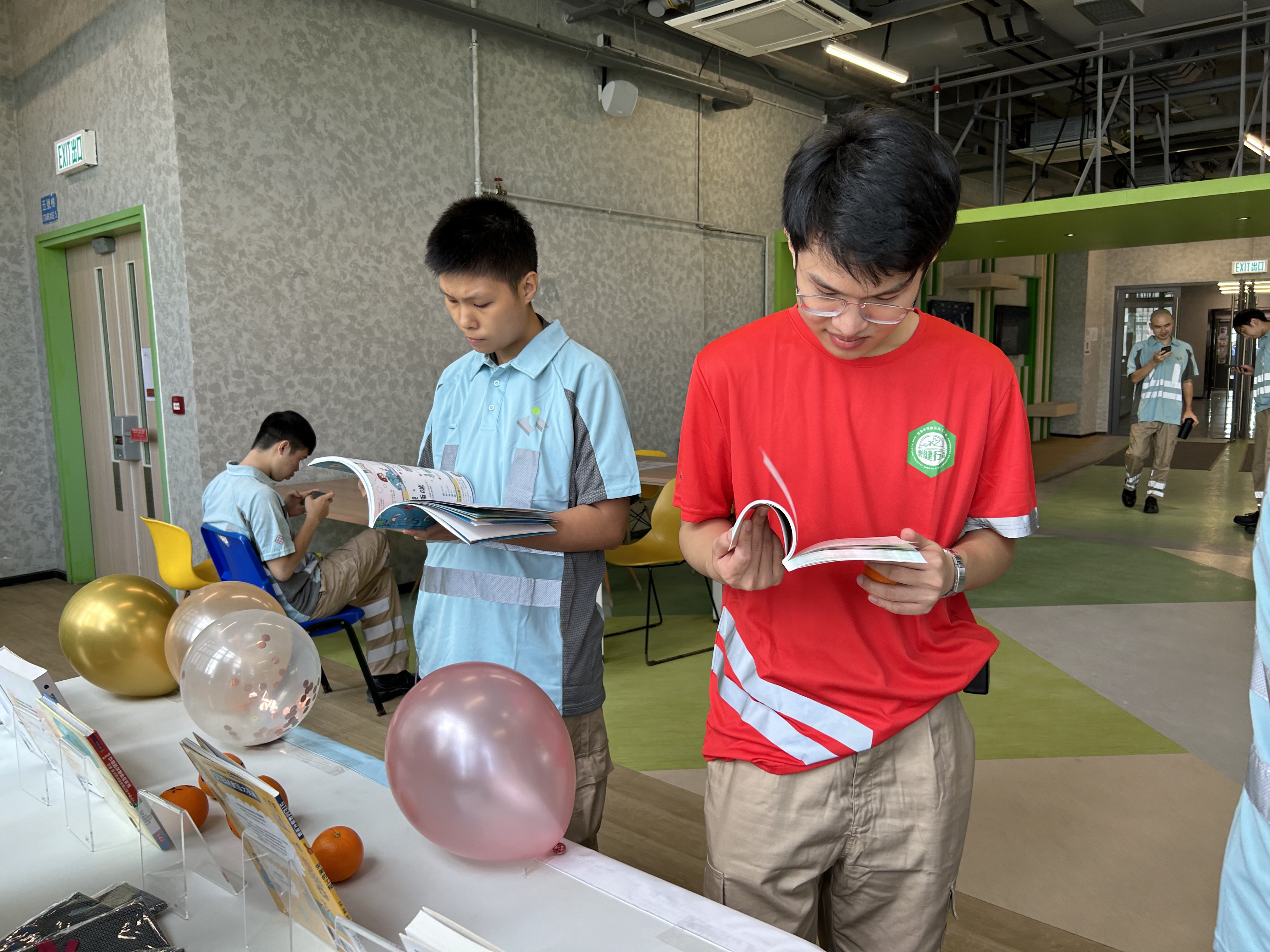 「香港建造学院．欢迎你」午间活动