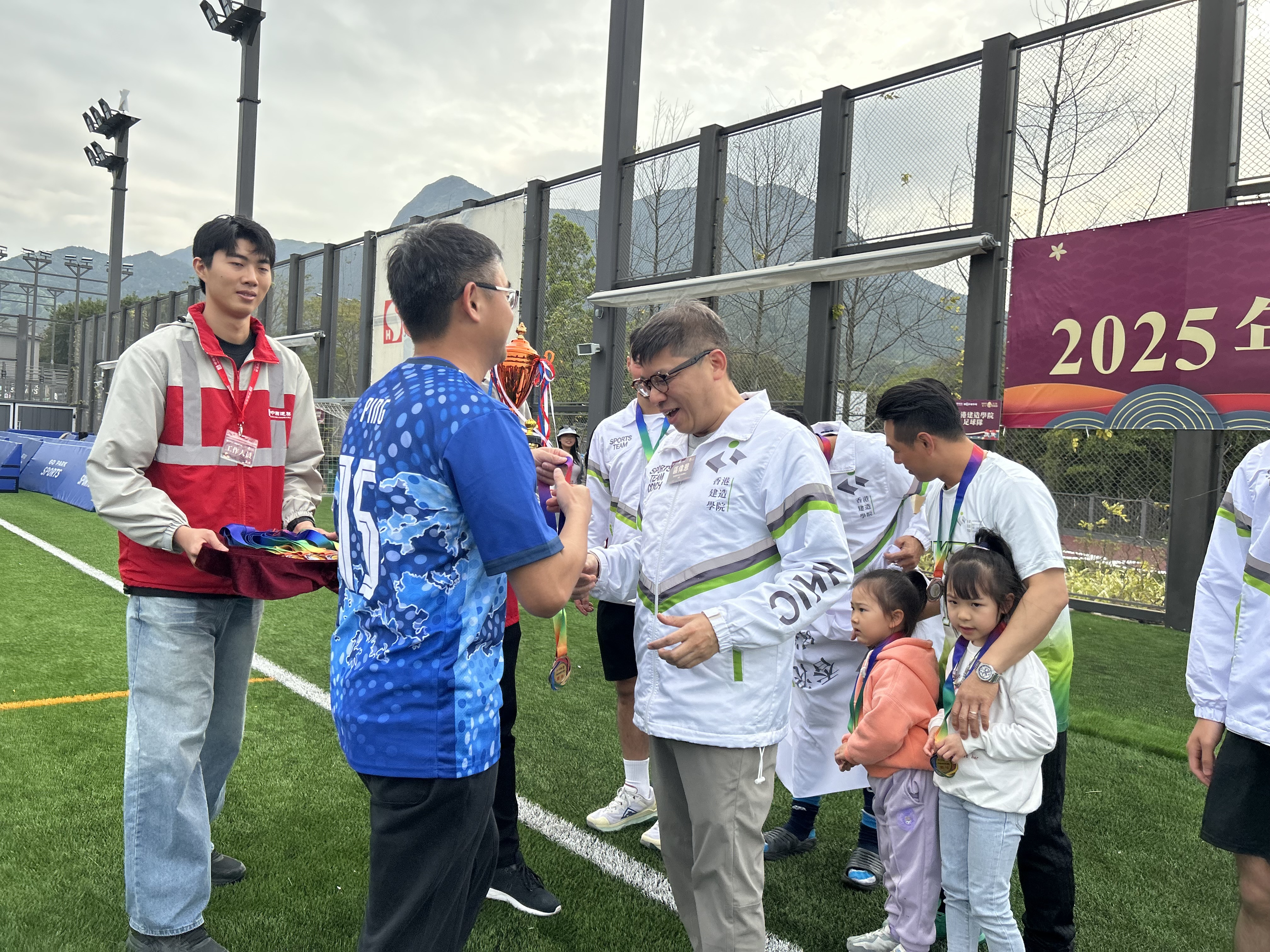 Construction Academy Football Team Fights Hard in the Lunar New Year Cup