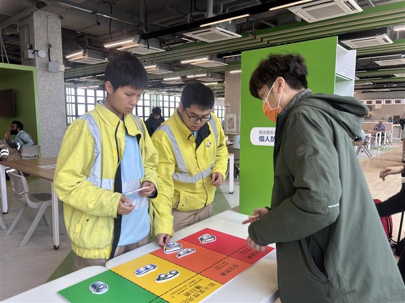 建造业安全教育推广午间活动—个人防备：护目篇