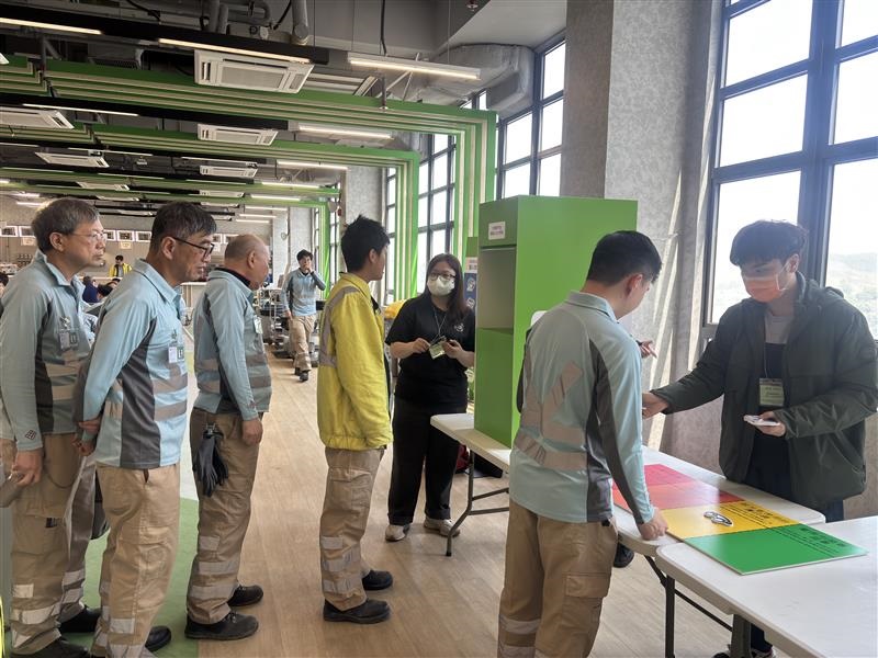 建造业安全教育推广午间活动—个人防备：护目篇