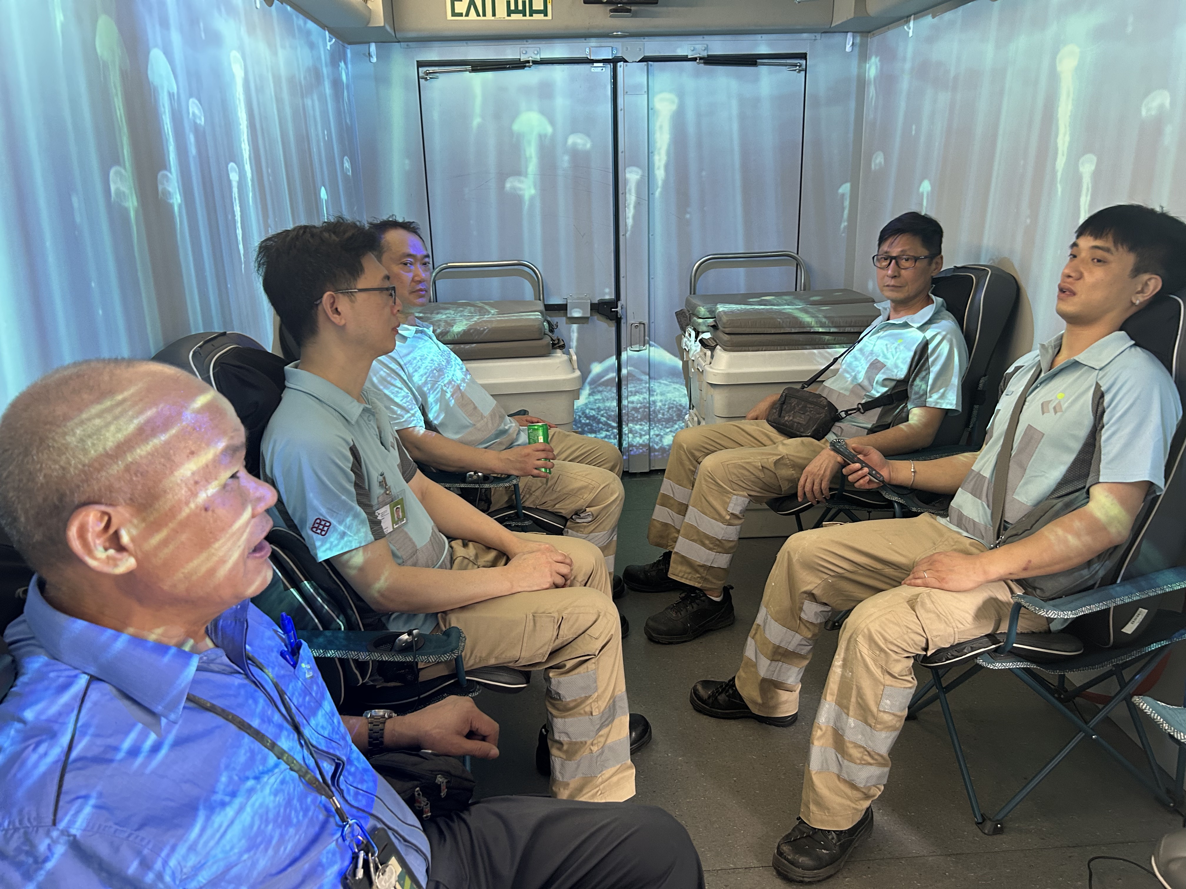 Mobile Van for Publicity Service on Mental Wellness