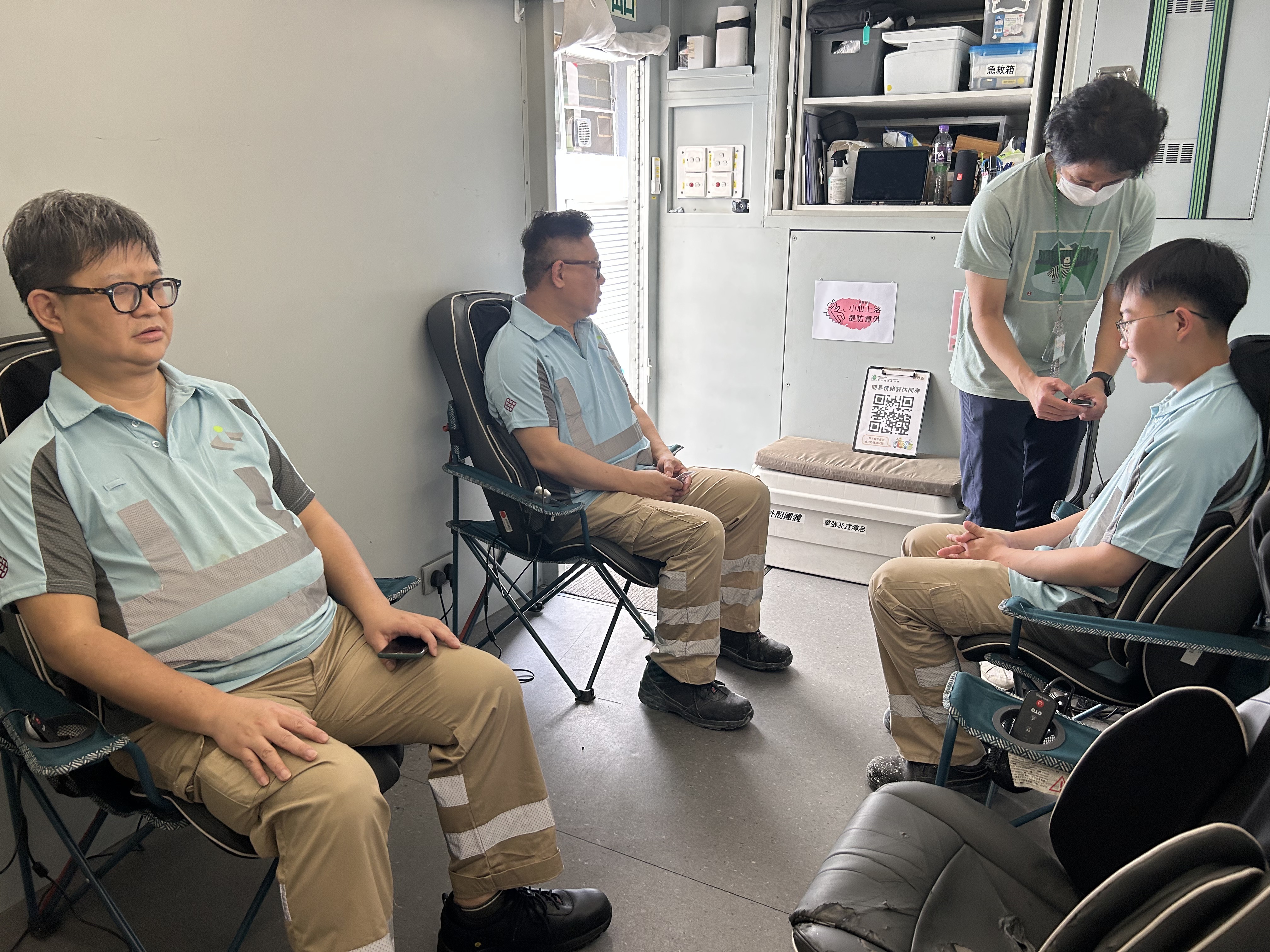 Mobile Van for Publicity Service on Mental Wellness