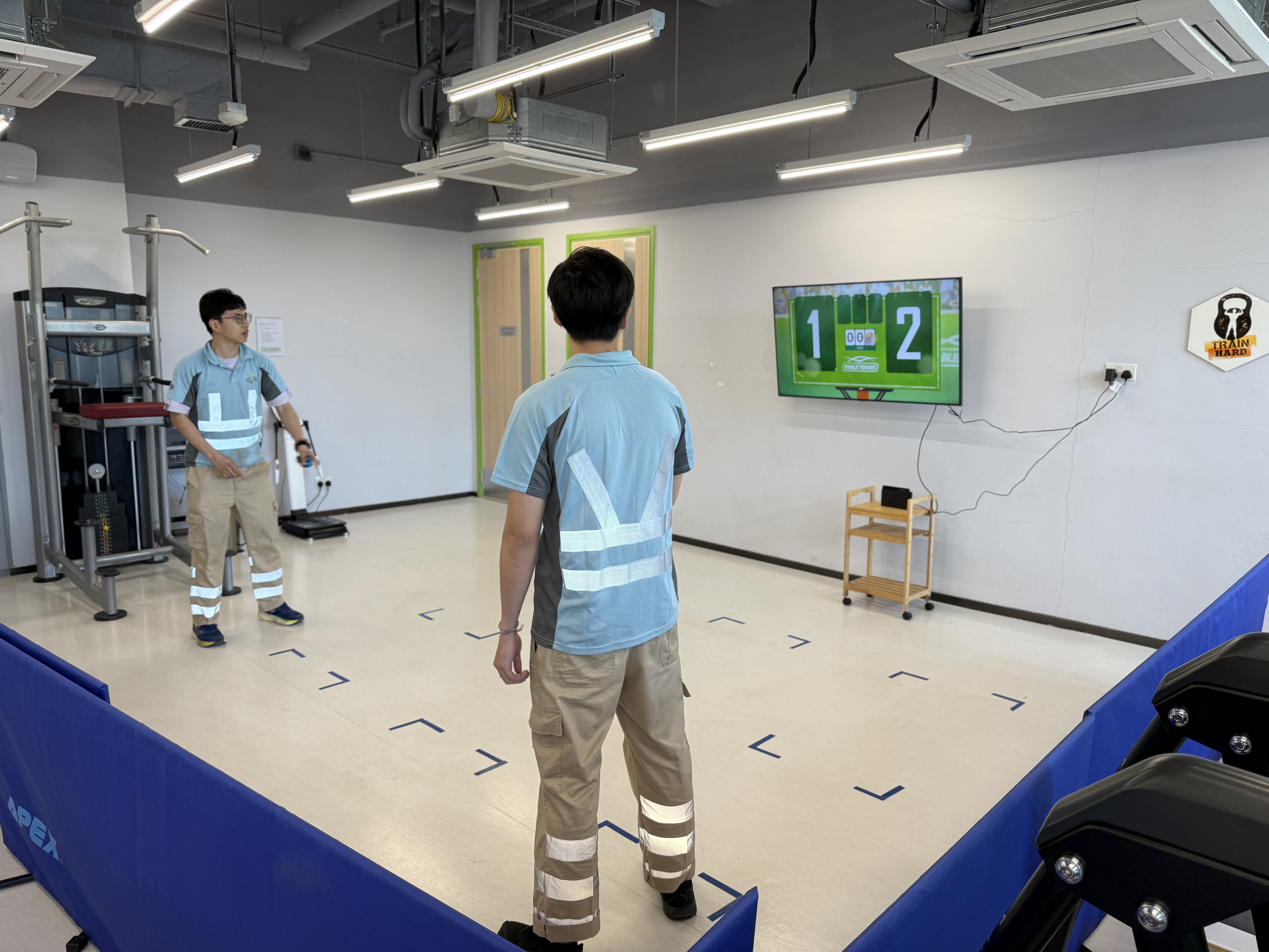 「電子運動遊戲體驗」午間活動