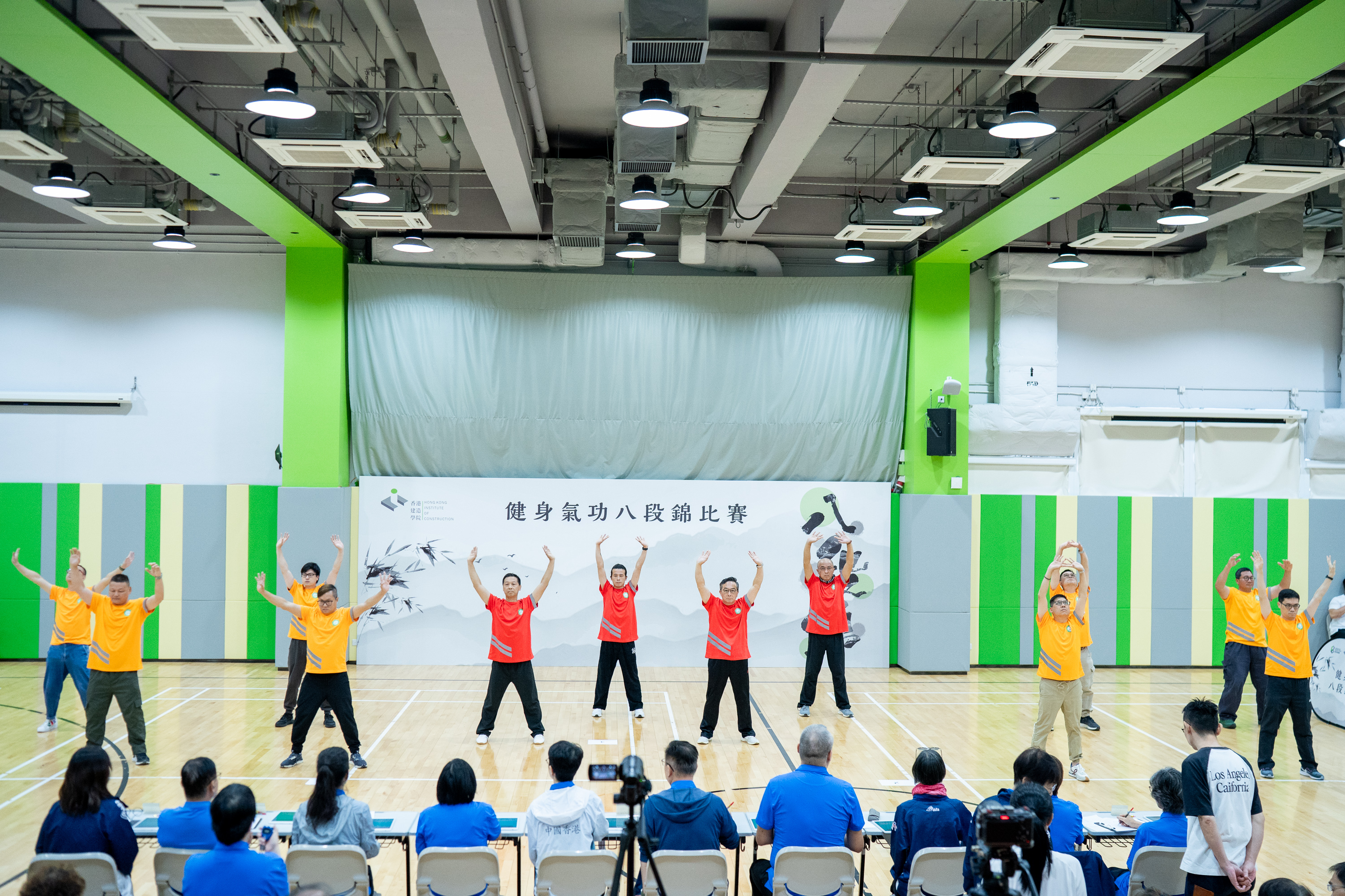 香港建造學院健身氣功八段錦比賽2025