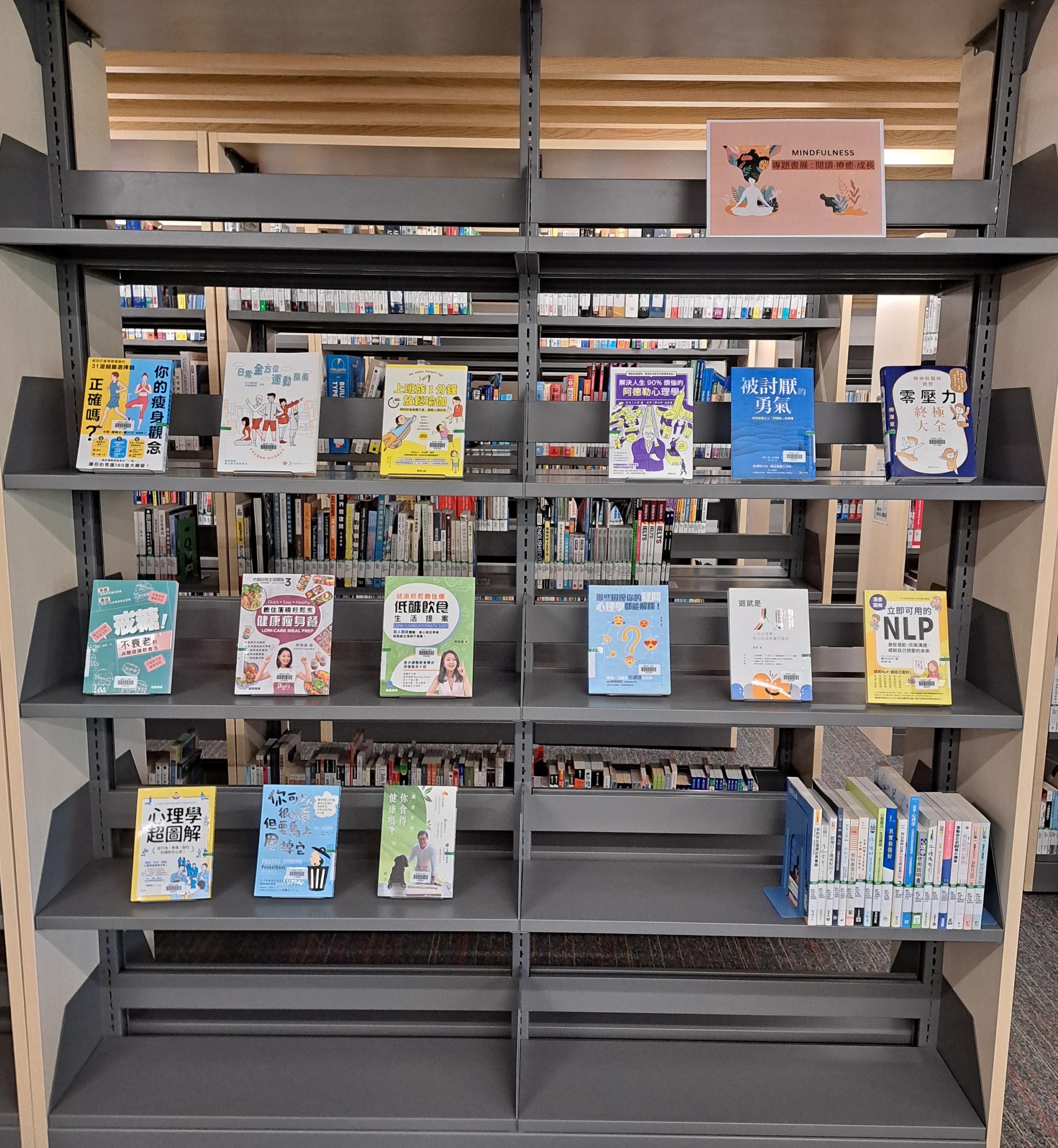 專題書展 : 閱讀‧療癒‧成長