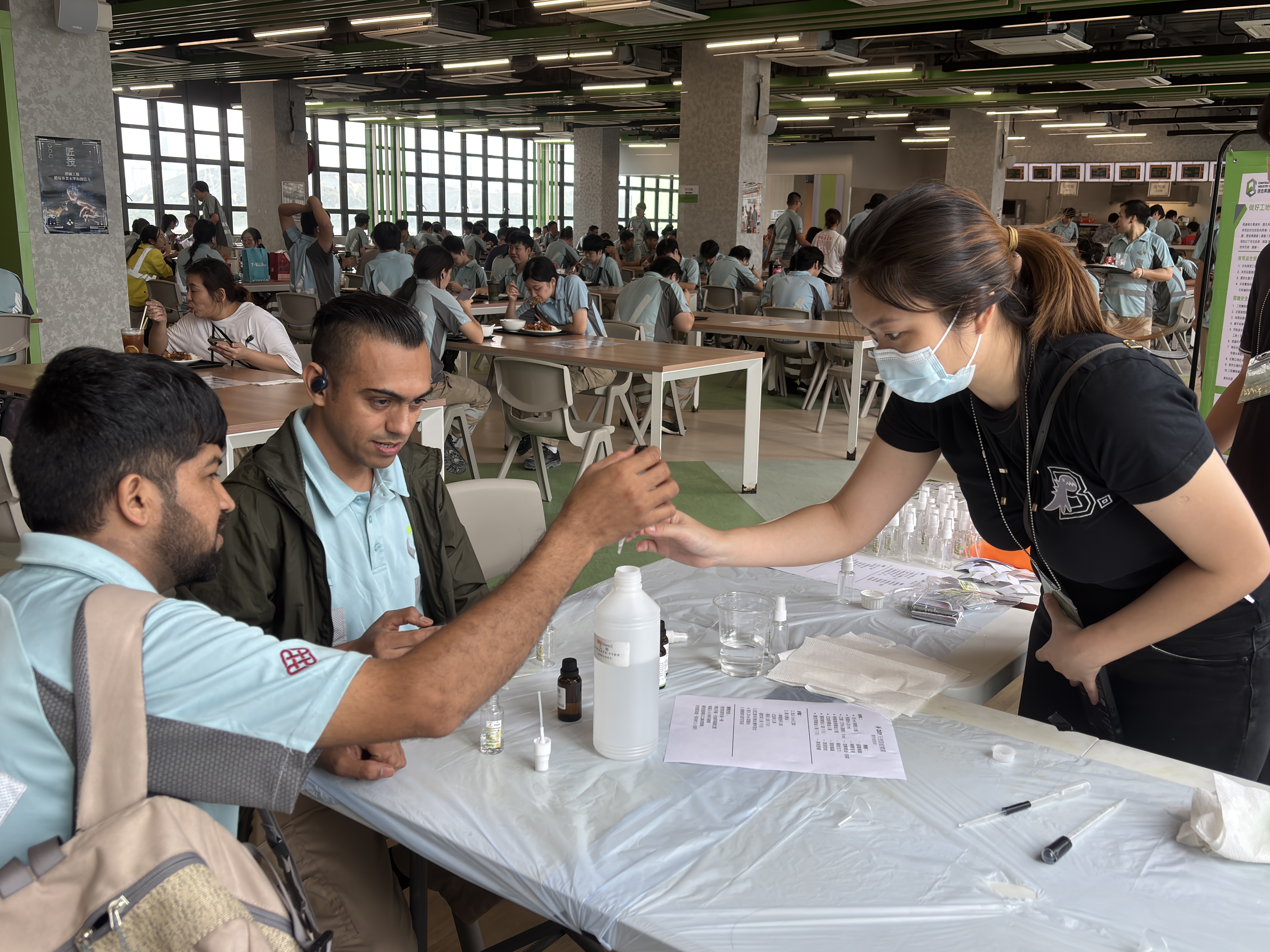 建造业安全教育推广午间活动 - 防蚊特工训练站