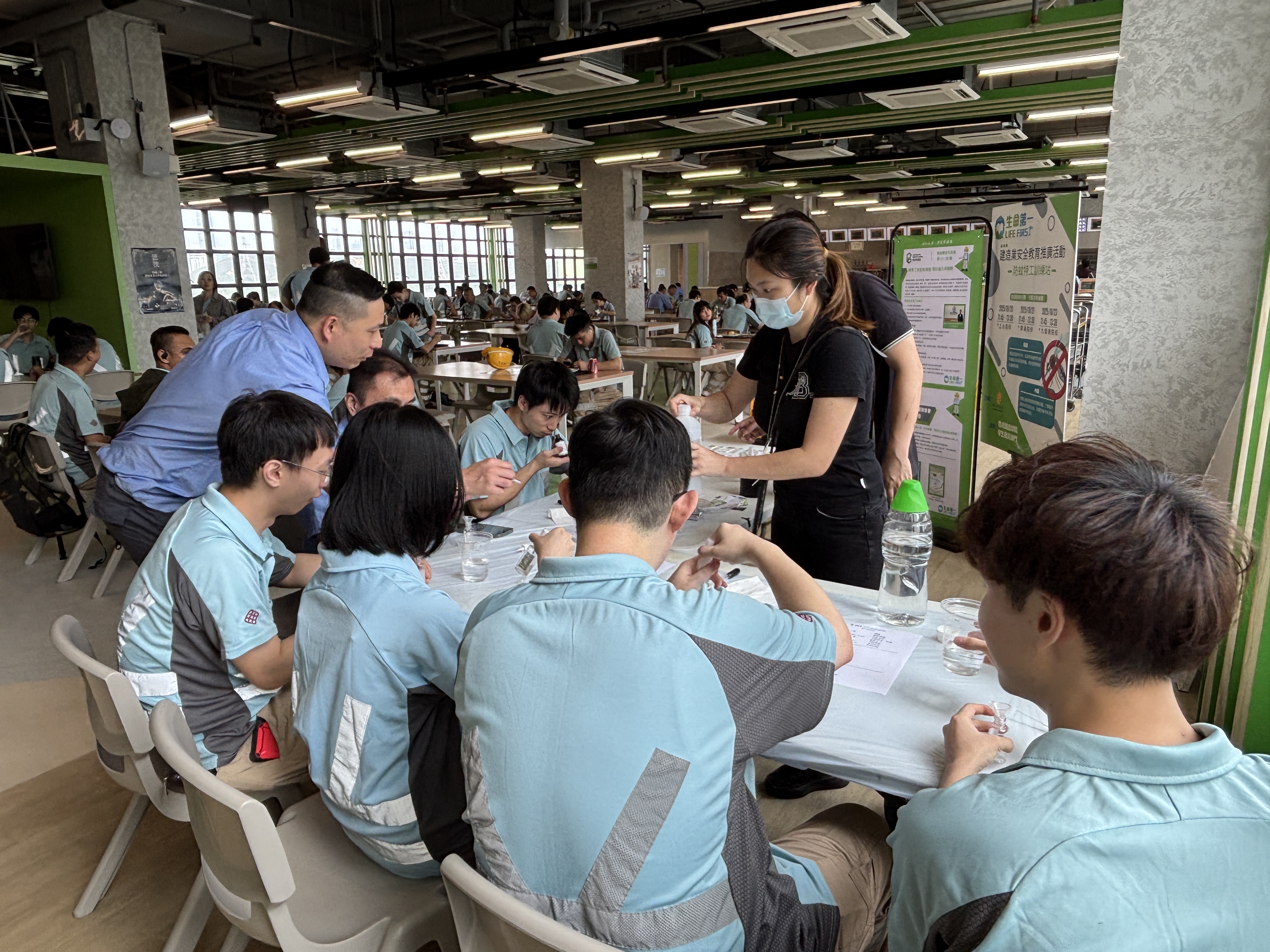 建造业安全教育推广午间活动 - 防蚊特工训练站