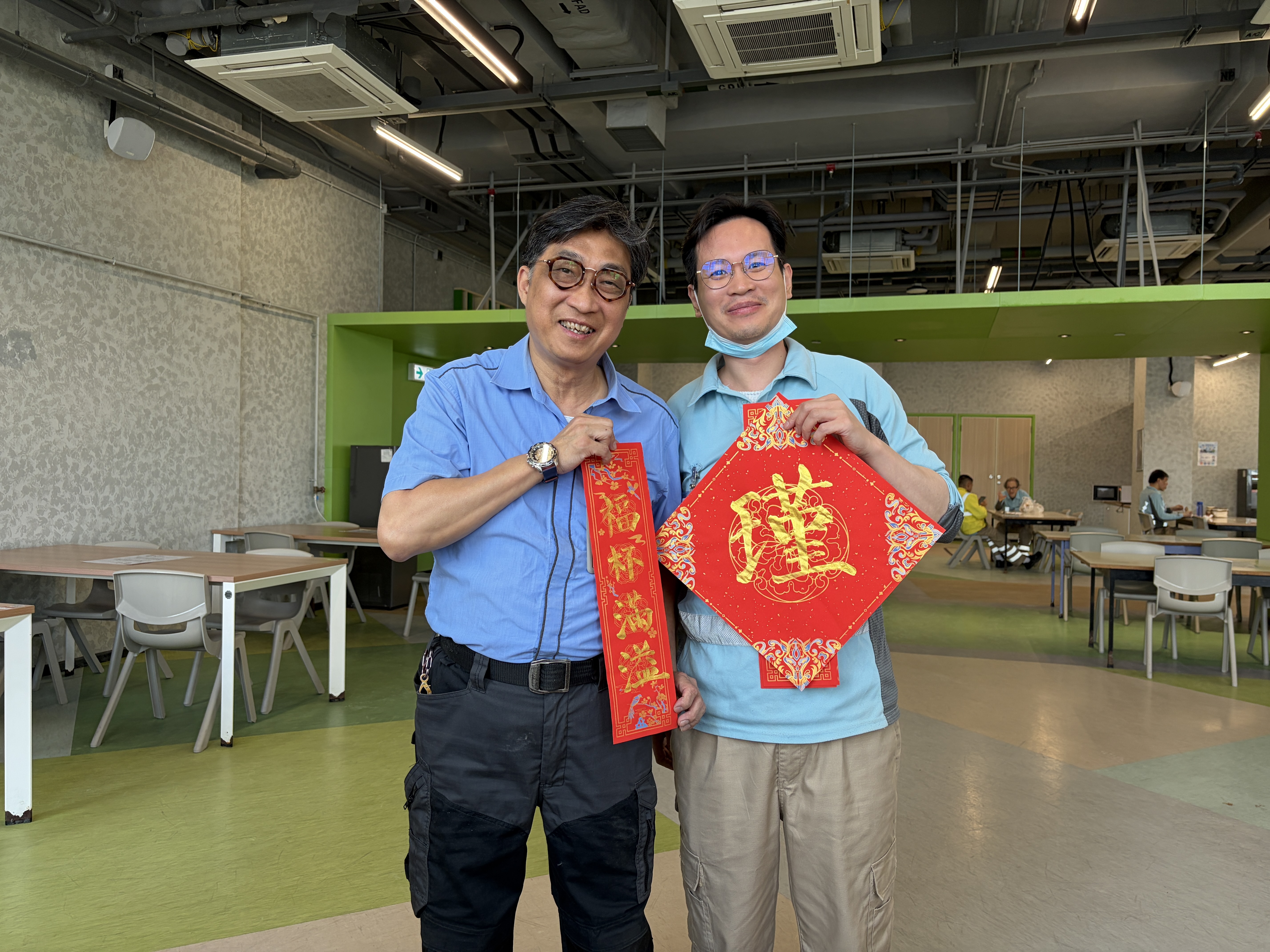 Fai Chun Writing for the Chinese New Year