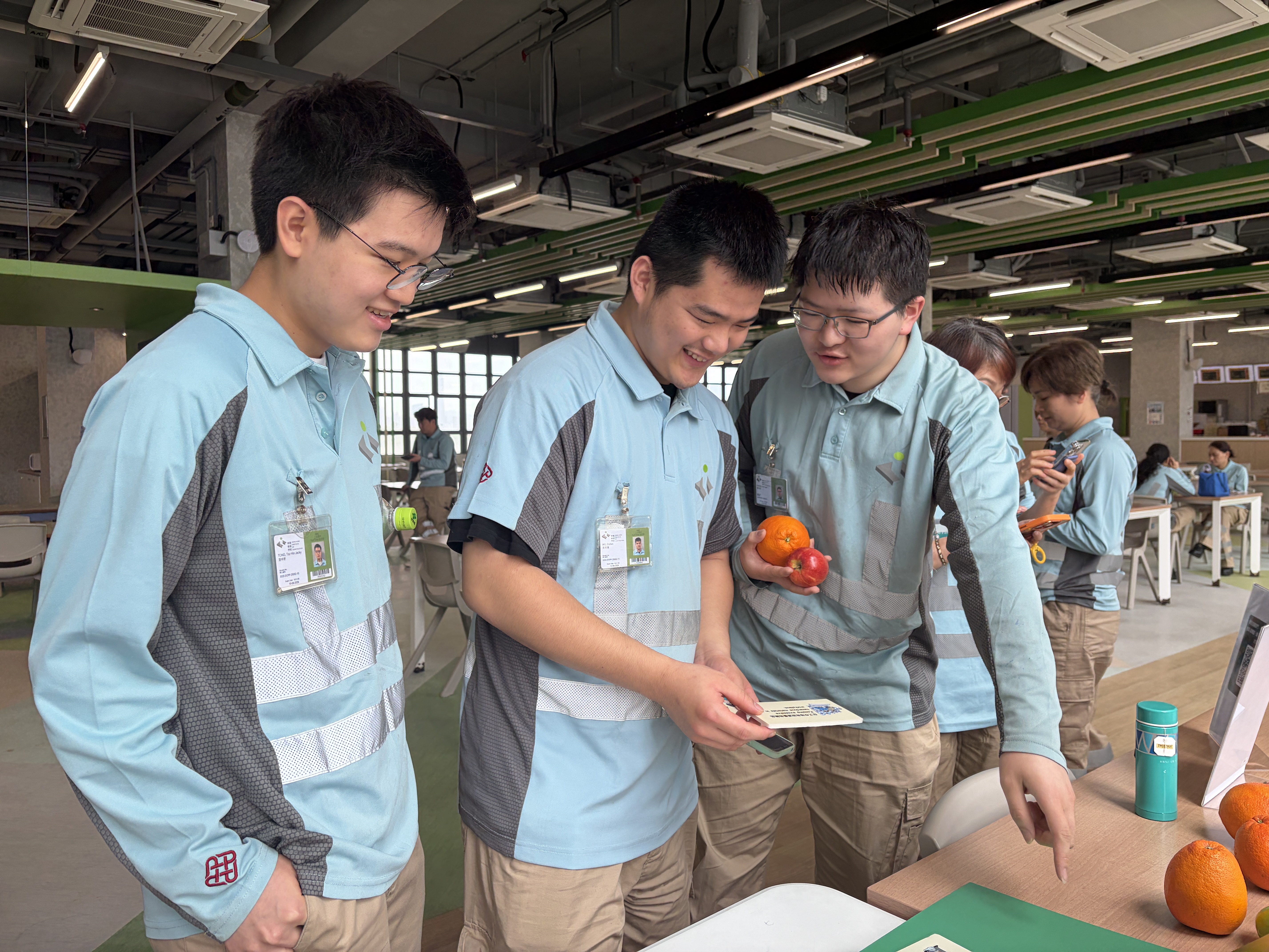 建造业安全教育推广午间活动：认标志・识行为