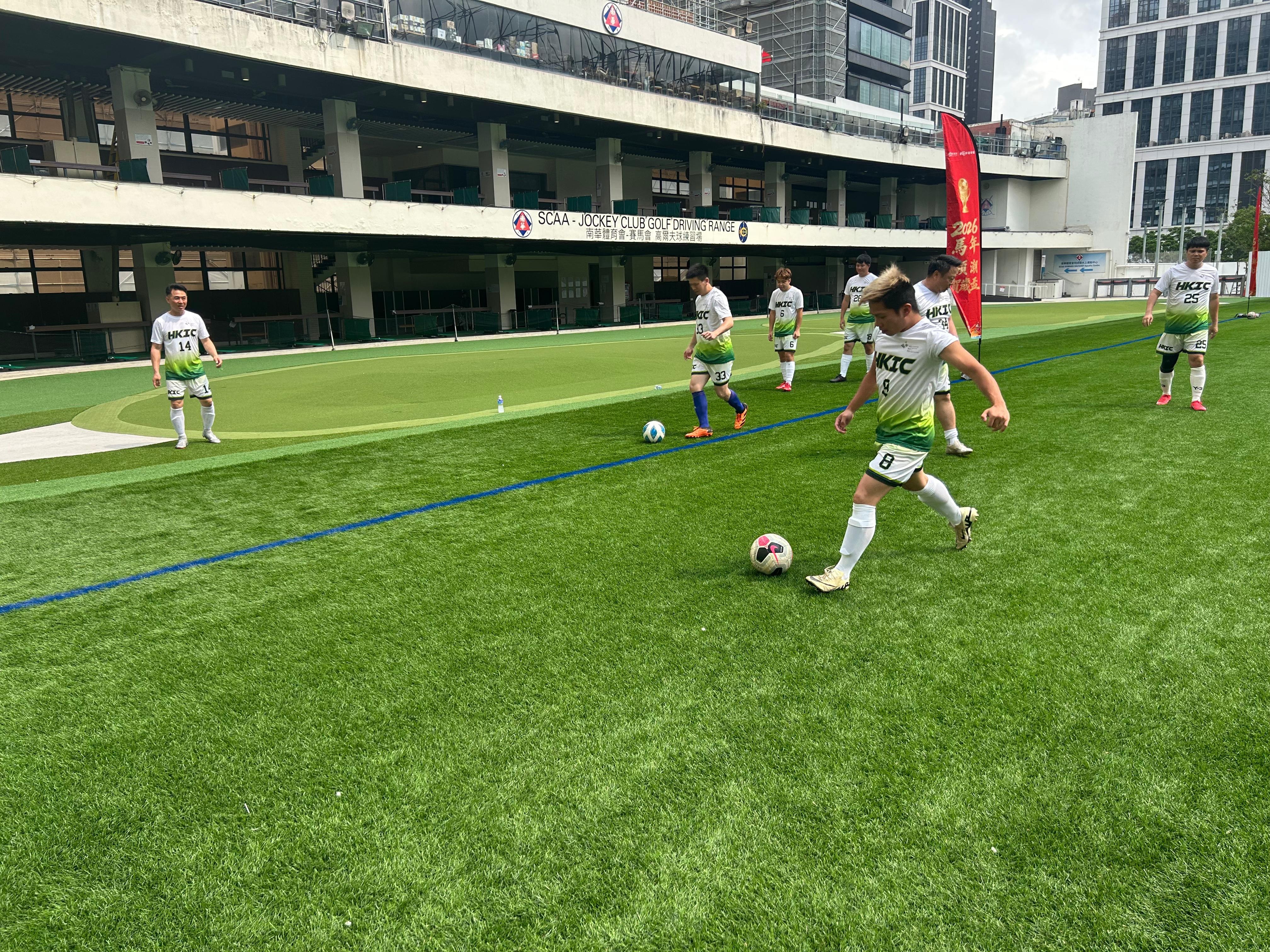 香港建造學院足球隊勇奪2026馬年領潮賀歲盃冠軍