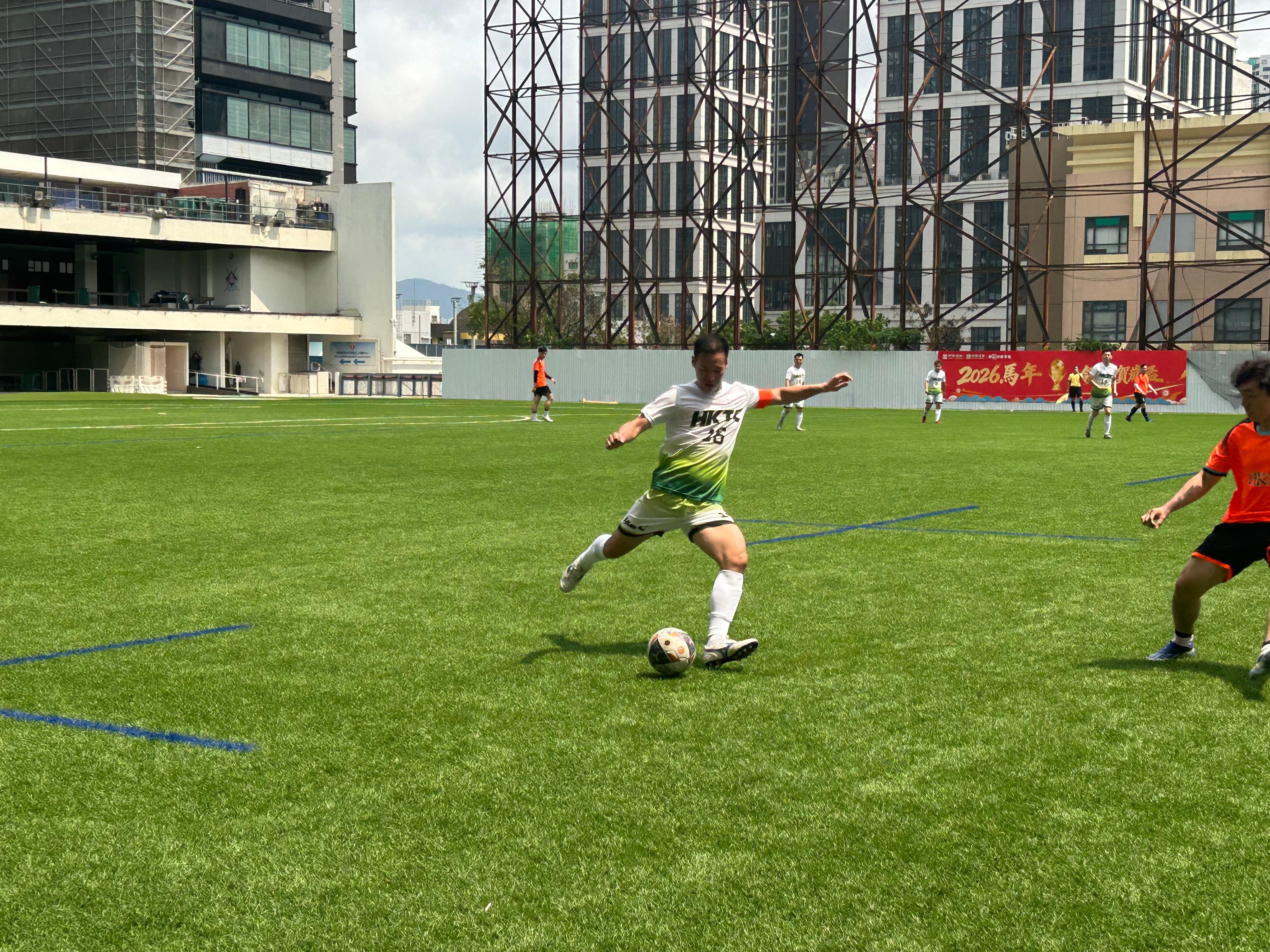 香港建造學院足球隊勇奪2026馬年領潮賀歲盃冠軍