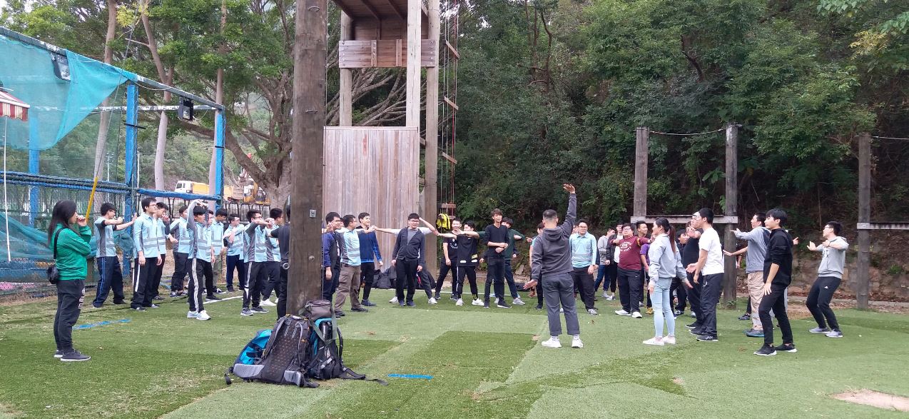 九龍灣院校學生參與歷奇訓練