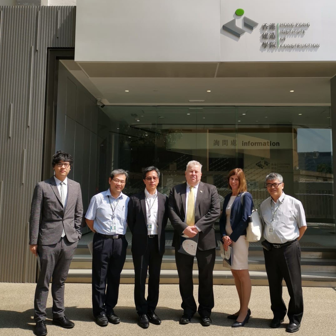 英國產業管理大學到訪香港建造學院