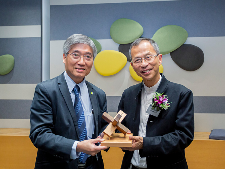 全人發展講座—公民教育系列：曾鈺成先生與香港建造學院學生暢談「聆聽的藝術」