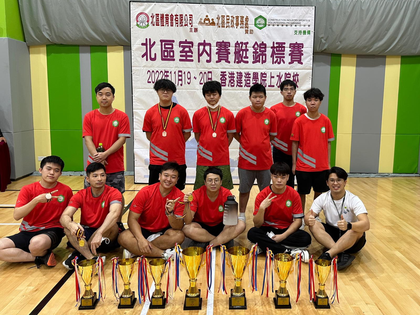 上水院校代表於北區室內賽艇錦標賽奪得多個獎項